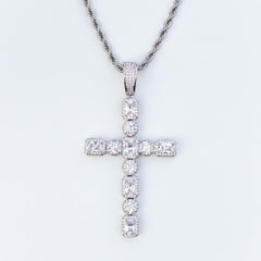 Premium Emerald & Round Cut Cross - The Gifted Few