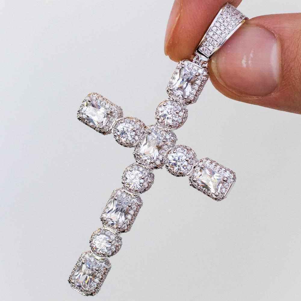 Premium Emerald & Round Cut Cross - The Gifted Few