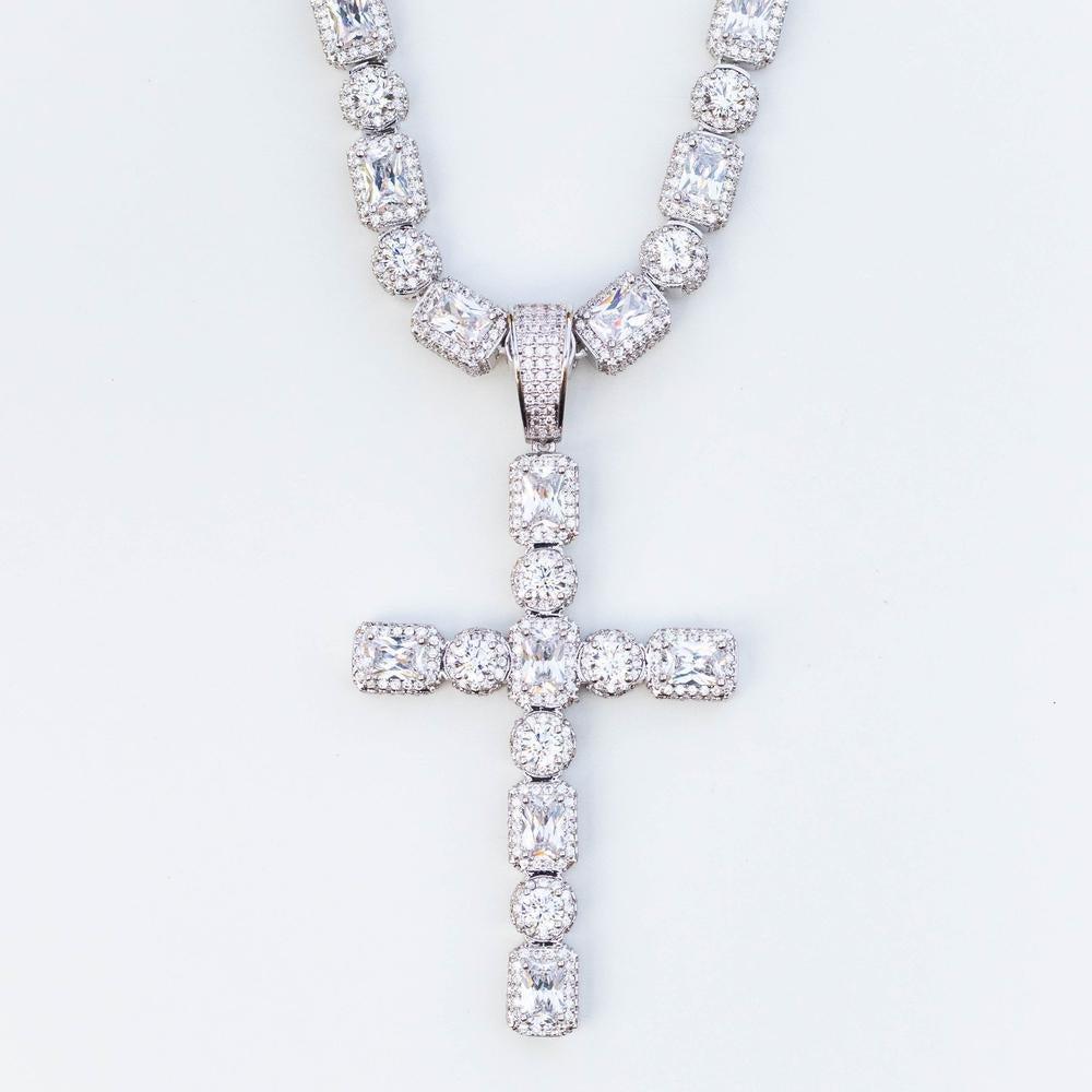 Premium Emerald & Round Cut Cross - The Gifted Few