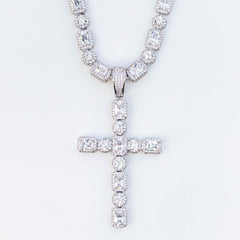 Premium Emerald & Round Cut Cross - The Gifted Few