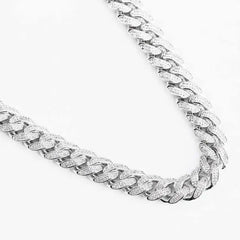 12mm Premium Iced Cuban Chain - The Gifted Few