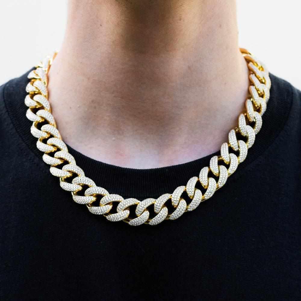 Premium Iced 18mm Cuban Chain - The Gifted Few