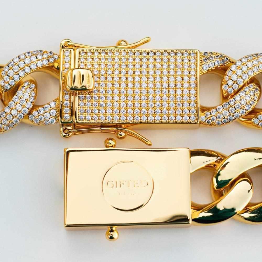 Premium Iced 18mm Cuban Chain - The Gifted Few