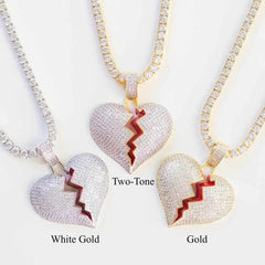 Premium Iced Broken Heart - The Gifted Few