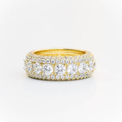 Premium Iced Layered Ring - The Gifted Few