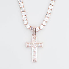 Premium Iced Mosaic Cross - The Gifted Few