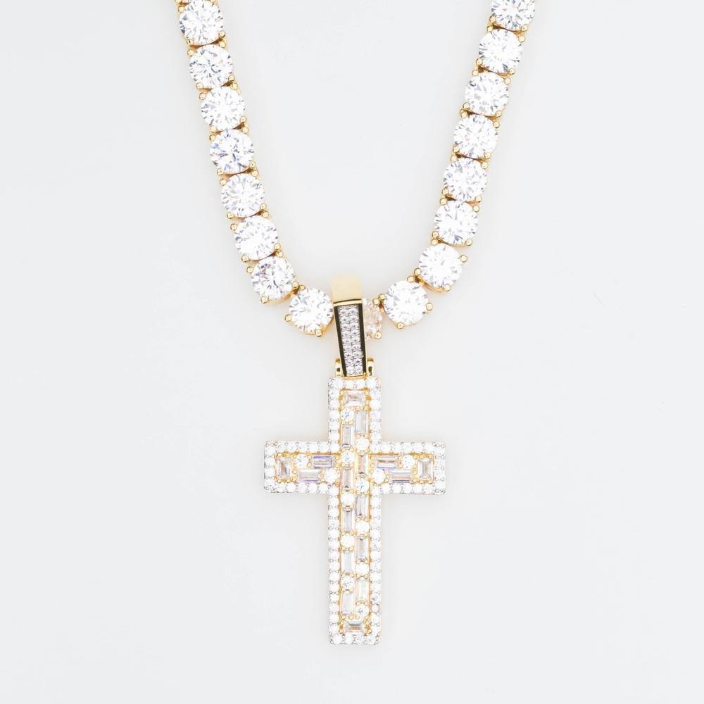 Premium Iced Mosaic Cross - The Gifted Few