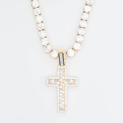 Premium Iced Mosaic Cross - The Gifted Few