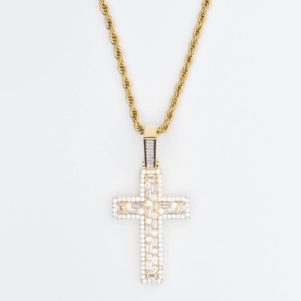 Premium Iced Mosaic Cross - The Gifted Few