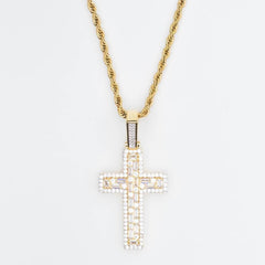 Premium Iced Mosaic Cross - The Gifted Few