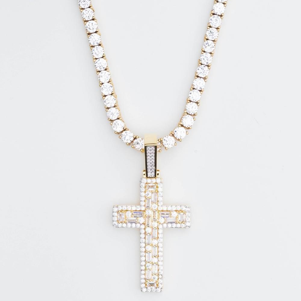 Premium Iced Mosaic Cross - The Gifted Few