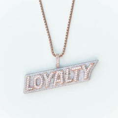 Premium Iced Two-Tone Stacked Loyalty - (Gold/Rose Gold) - The Gifted Few