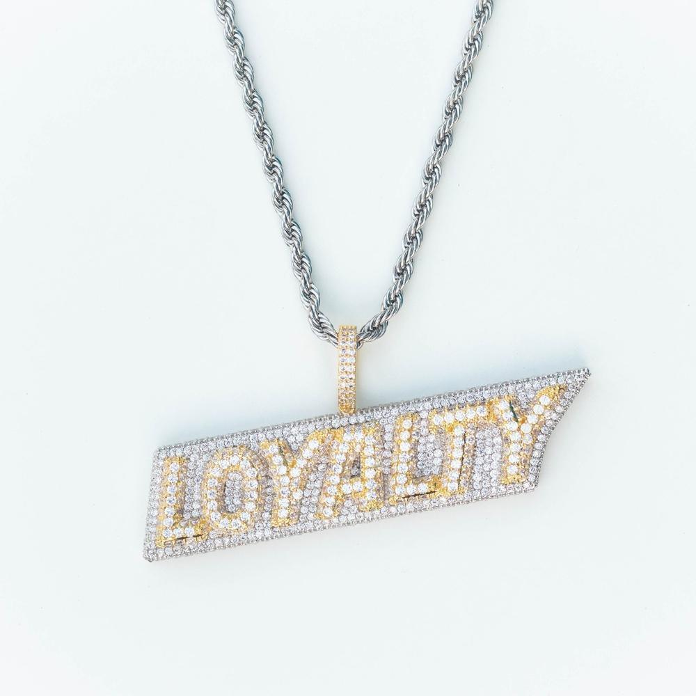 Premium Iced Two-Tone Stacked Loyalty - (Gold/Rose Gold) - The Gifted Few