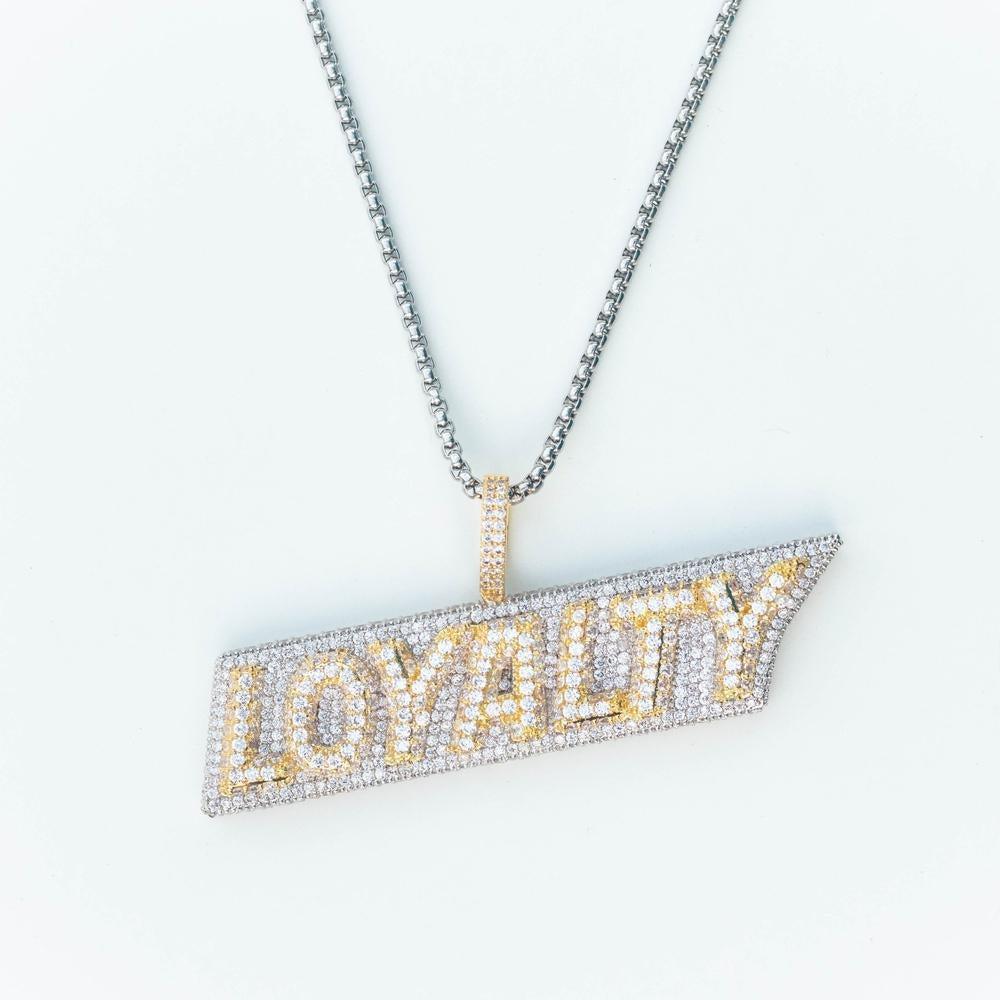 Premium Iced Two-Tone Stacked Loyalty - (Gold/Rose Gold) - The Gifted Few