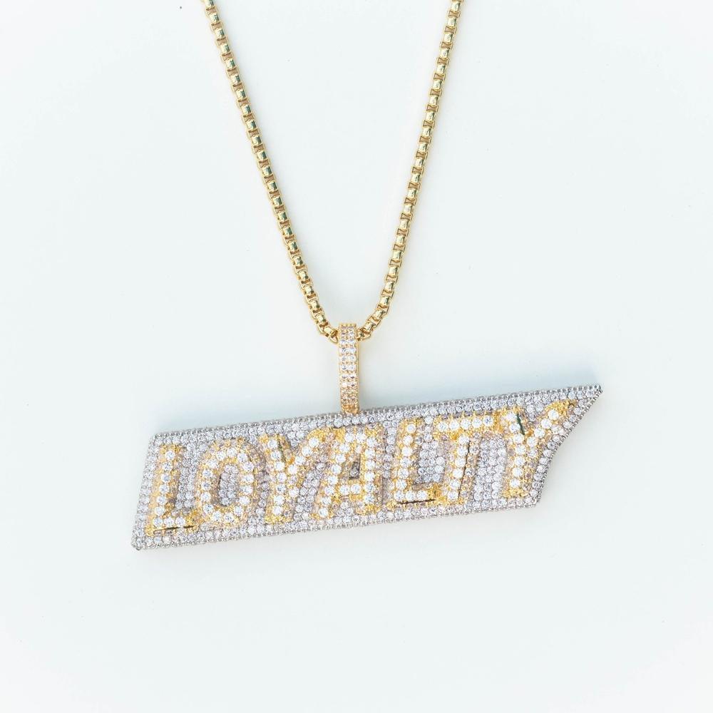 Premium Iced Two-Tone Stacked Loyalty - (Gold/Rose Gold) - The Gifted Few