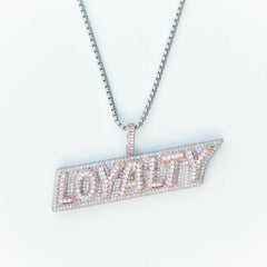 Premium Iced Two-Tone Stacked Loyalty - (Gold/Rose Gold) - The Gifted Few