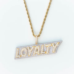 Premium Iced Two-Tone Stacked Loyalty - (Gold/Rose Gold) - The Gifted Few