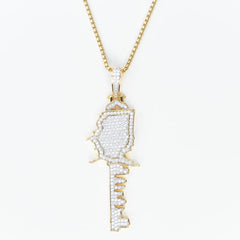 Premium Iced USA Skyline Key - The Gifted Few