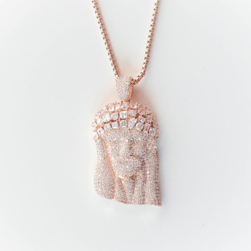 Premium Multi Stone Jesus Piece - The Gifted Few