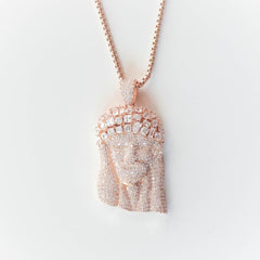 Premium Multi Stone Jesus Piece - The Gifted Few