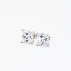 Sterling Silver Premium Square Stud Earrings - The Gifted Few