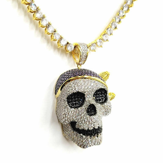 Premium Iced Pirate Pendant