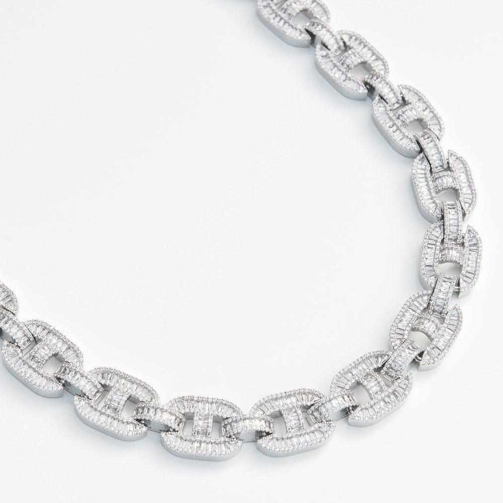 Premium 15mm Baguette Mariner Chain - *Limited Edition*