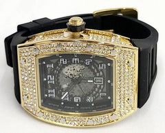 Boujee Collection Iced Gold Diesel Watch