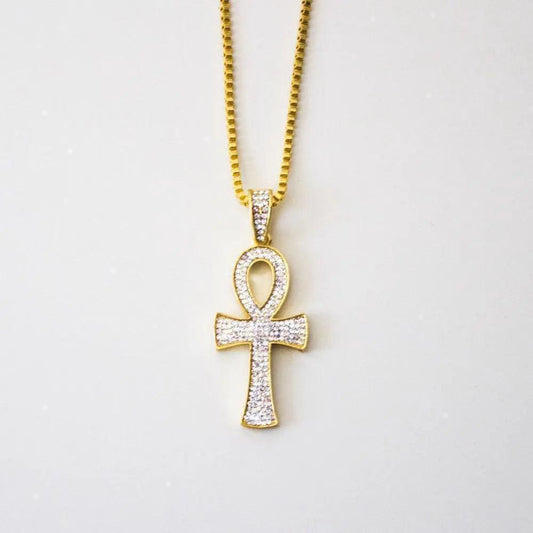 Large Iced Ankh - The Gifted Few