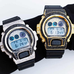 Black Iced Bezel G-Shock (2 Color Options) - The Gifted Few