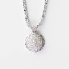 Spinning Premium Iced Cluster Pendant - The Gifted Few