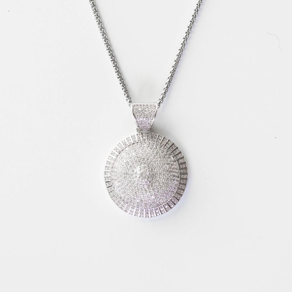 Spinning Premium Iced Cluster Pendant - The Gifted Few