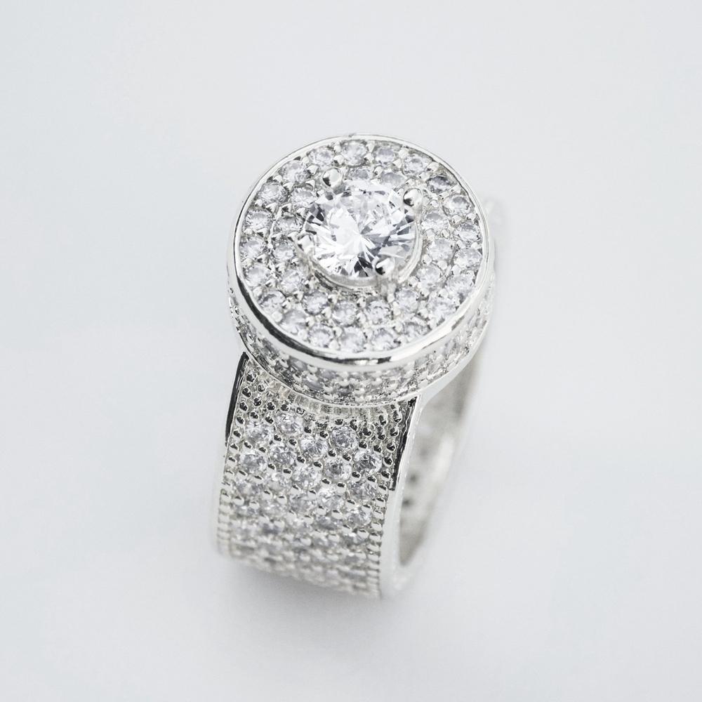 Fully Iced Cluster Ring - The Gifted Few