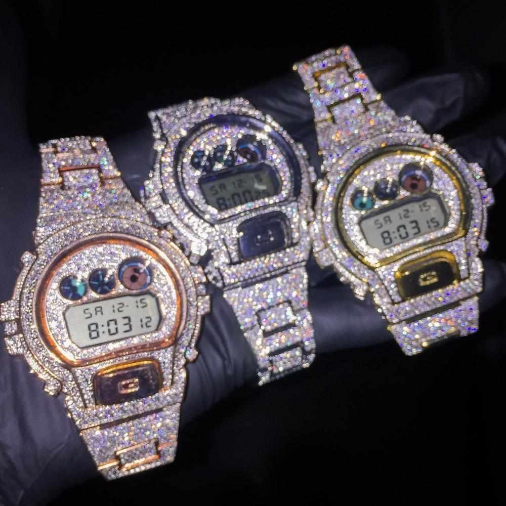 Fully Iced G-Shock (3 Color Options) - The Gifted Few