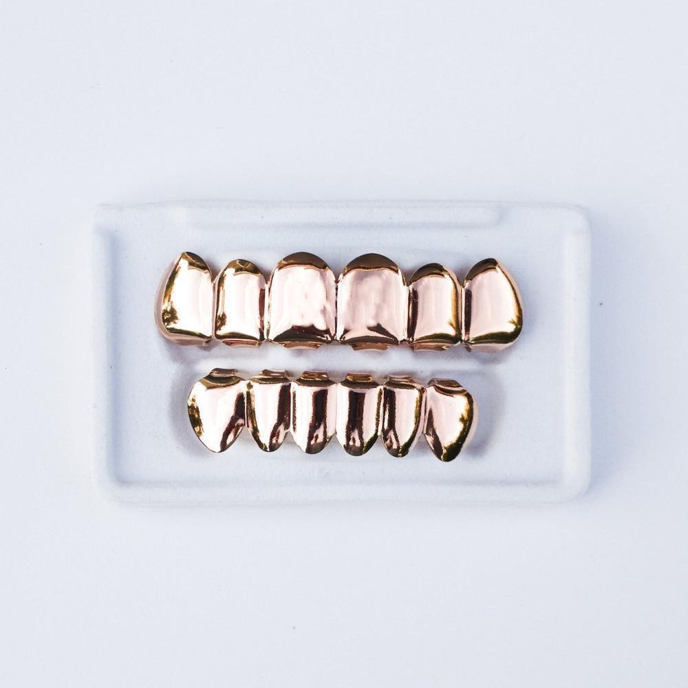 Gold Grillz - 6 Row - The Gifted Few