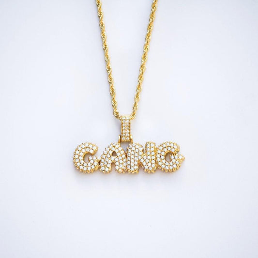 Iced GANG Bubble Pendant - The Gifted Few
