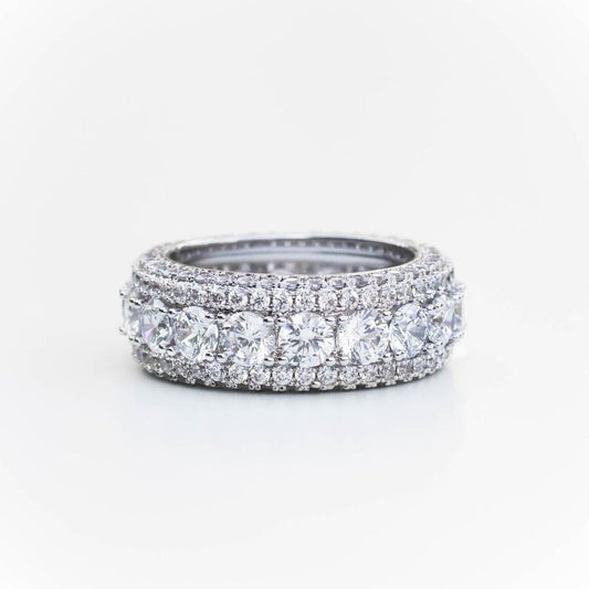 Premium Iced Layered Ring - The Gifted Few