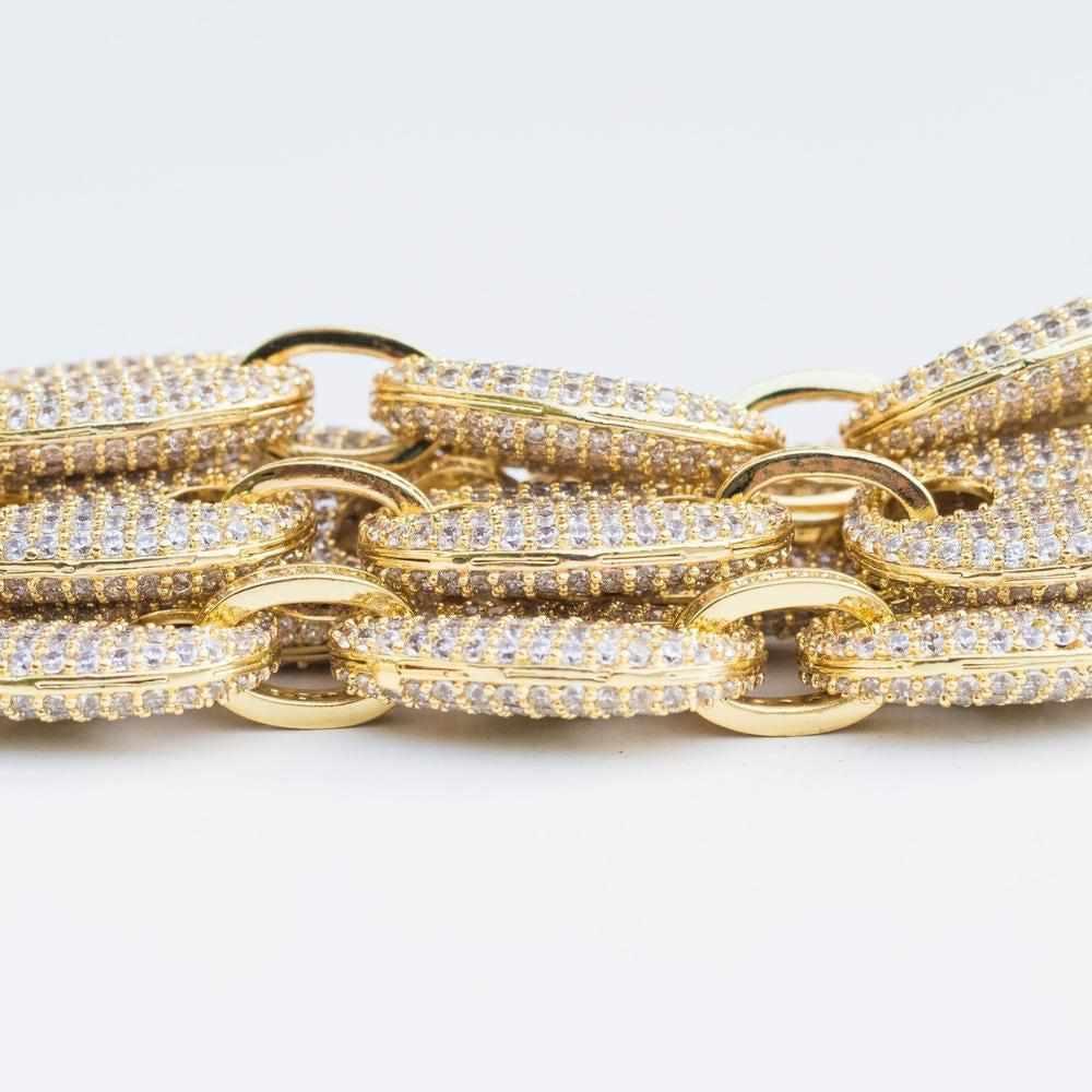 Premium Iced Mariner Chain & Bracelet Set - The Gifted Few