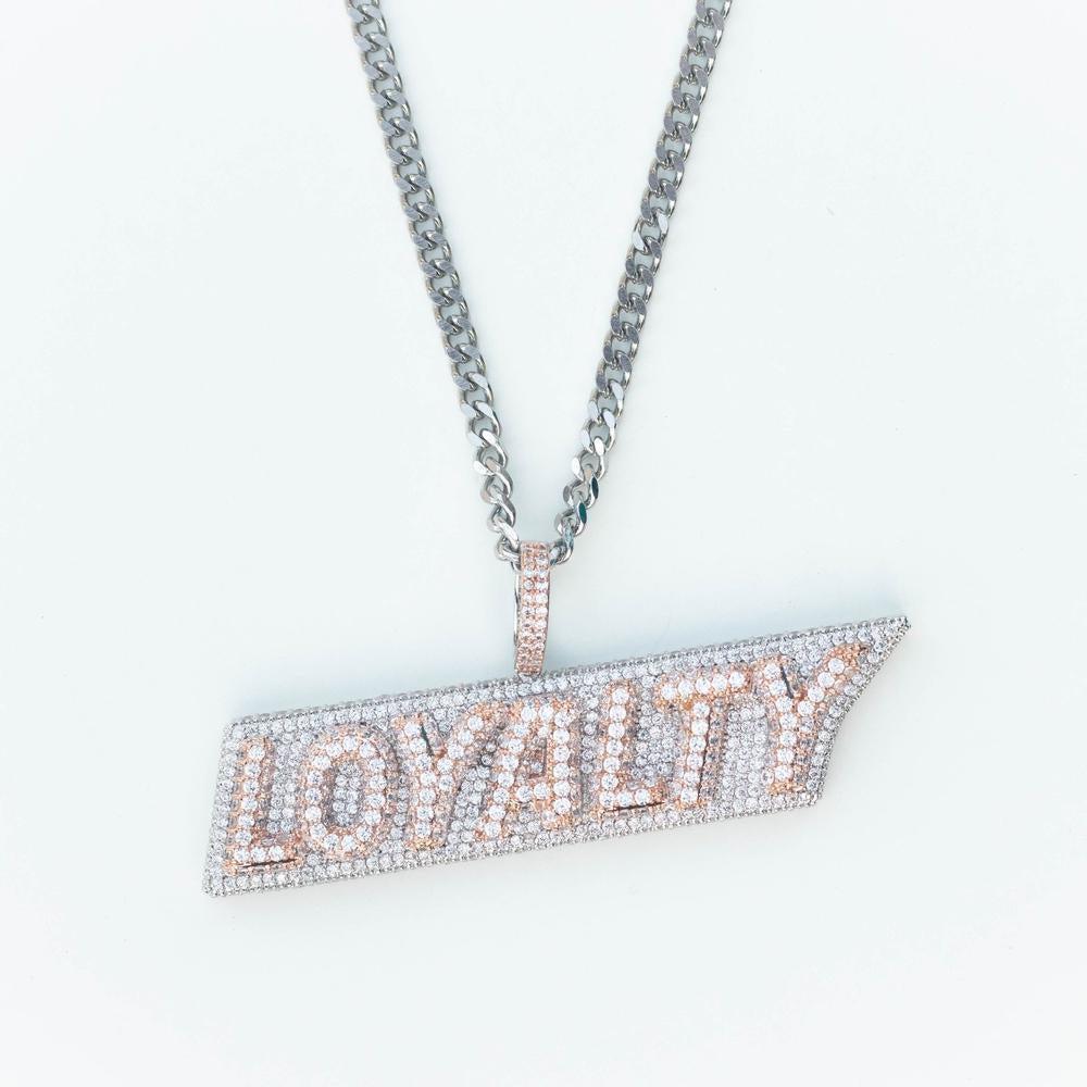 Premium Iced Two-Tone Stacked Loyalty - (Gold/Rose Gold) - The Gifted Few