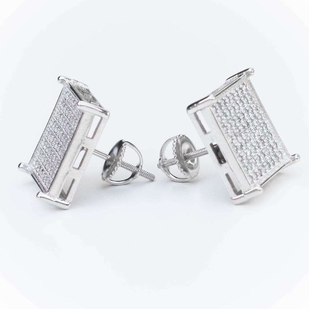 Square Iced Earrings - The Gifted Few