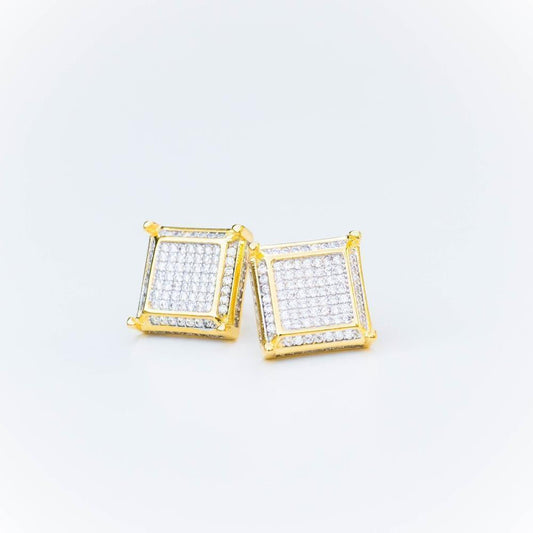 Square Layered Earrings - The Gifted Few