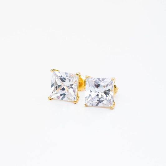 Sterling Silver Premium Square Stud Earrings - The Gifted Few